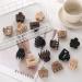 16 PCS Small Matte Claw Hair Clips for Women & Girls - Strong Hold NonSlip Design in Multi Color - Cute Hair Accessories for Thin Hair - 4 Shapes Included - Buy Online on GoSupps.com