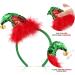 FRCOLOR Christmas Headbands Bulk Elf & Christmas Tree Headbands for Kids & Adults | 3PC Set - Buy Online on GoSupps.com