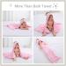 COOKY.D Bamboo Hooded Baby Bath Towel | Toddler Wearable Blanket | Large Size Animal Bathrobe | Pink Fox Design | 75x100cm - Buy Online on GoSupps.com