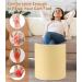 Electric Foot Warmer - Nalezuns 170W Heated Blanket with 3 Settings Waterproof & Fast Heating up to 70 C 130x50cm Lounge & Desk Comfort - Buy Online on GoSupps.com
