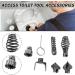 Drain Cleaner Combination Cutter Head Set | Steel Cutting Head Set Combination Drain Cleaner Tool - Cutter Head Drain Cleaner Complete and Sturdy for Living Room Kitchen Hotels Skoulazeo - Buy Online on GoSupps.com