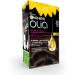 Garnier Olia Permanent Hair Dye Ammonia-Free Hair Color 3.0 Darkest Brown Long-Lasting Hair Shine With 60% Oils 1 Application BROWN SHADES 3.0 Darkest Brown - Buy Online on GoSupps.com