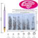 3456pcs Crystal Rhinestones with Wax Pen Picker - Teenitor 6 Mixed Sizes Flatback Nail Crystals Diamonds for DIY Crafts & Makeup - Buy Online on GoSupps.com