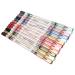 HAPINARY 12Pcs Color Eyeliner Colored Eyeliners Colored Pencils Colorful Makeup Lip Line Wooden Make Up