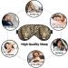 Shop Reusable Leopard Sleep Mask for Best Sleep - Soft Blackout Eye Cover for Travel & Relaxation | Perfect Gift for Men & Women - Buy Online on GoSupps.com