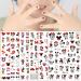 Cute 3D Self-Adhesive Nail Stickers - 6 Sheets Cartoon Design for Women and Girls | Kawaii Nail Art Decals and Charms - Nail Supplies - Buy Online on GoSupps.com