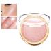 Face Contour Highlighter Palette  Shimmer Highlighter Powder Makeup  Smooth Longlasting Shiny Face Blush Cheek Blush  Baked Glow Illuminator for Face & Body (02)