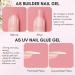 Makartt Solid Builder Nail Gel 15ML - 4 in 1 UV Nail Extension Gel for Acrylic Nails - Clear Hard Gel for 3D Nail Sculpture - Mothers Day Gift - UV/LED Lamp Required - Buy Online on GoSupps.com