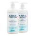 Kirk's 3-in-1 Castile Liquid Soap Fragrance Free Soap | Head-to-Toe Clean Shampoo Face Soap & Body Wash for Men Women & Children | 32 Fl Oz. - 2 Pack Fragrance Free 32 Fl Oz (Pack of 2)