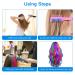 Kids Hair Chalk Comb Set - Washable Temporary Hair Color Dye for Ages 5-10+ | Birthday Party Gift & Cosplay DIY | Blue, Pink, Purple | Children's Days - Buy Online on GoSupps.com