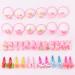 Seatecks Girl Hair Clips 36Pcs Cartoon Headwear Gift Set - Animal Snap Clips & Bow Ties for Baby Girls, Kids, and Toddlers | Style A - Buy Online on GoSupps.com