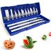 15Pcs Precision Craft Hobby Knife Kits  Utility Art Knife Sets  Sharp Razor Knives Tool for Carving  Architecture Modeling  Scrapbooking  Felt&Wood&Leather Working-Stencil  DIY Art Work Cutting