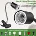 Premium Wine Turtle Heat Lamp with UVA UVB Basking Spot Bulb 360 Swivel Clamp for Reptiles | Ideal for Turtles Snakes & Lizards - International Shipping Available! - Buy Online on GoSupps.com