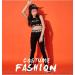 LOLANTA Girl's Dance Outfit Set - Athletic Crop Tank Top and Legging Pants - Black (Size 12-14) - Buy Online on GoSupps.com