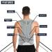 A&X Bravo Posture Corrector - Adjustable Lumbar Support for Men and Women, Back Brace for Improved Posture & Pain Relief - XXL Grey - Buy Online on GoSupps.com