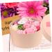 Housoutil Preserved Flower Decoration Christmas Ornaments Wedding Favors Scented Plant Rose Soap Rose Scented Bar Soap Christmas Decorations Props Soap Flower Artificial 16.2X16.2X8.2CM Pink - Buy Online on GoSupps.com