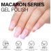 AILLSA Pastel Pink Gel Nail Polish Set Lavender Purple Lilac Orange Macaron Gel Polish with Base and Top Coat Long Lasting All Season Color Soak Off U V L ED Manicure Art Salon DIY at Home 7Pcs 8ML Pink Macaron - Buy Online on GoSupps.com
