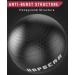 HAPBEAR Exercise Ball - Large Yoga Ball for Stability Work Out and Pregnancy - Anti-Burst Swiss Balance Fitness Ball with Quick Pump - Black - L (23-26inch / 58-65cm) - Buy Online on GoSupps.com
