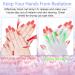 ANCIRS 2 Pairs UV Gloves for Gel Nail Lamp Anti UV Fingerless Gloves for Nail Art DIY Accessories Gel Manicure UV Shield Gloves for Hand Skin Care Protection- White - Buy Online on GoSupps.com