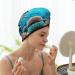 Super Absorbent Deep Sea Whales Hair Cap for Women - Quick Drying Elastic Wrap for Long Thick Hair - Buy Online on GoSupps.com