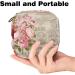 Menstrual Pad Bag with Zipper - Stylish Ladies Napkin & Tampons Pouch for Women & Girls - Garden Rose Design - Buy Online on GoSupps.com