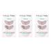 The Cr me Shop X PUSHEEN KLEAN BEAUTY Fiber Under Eye Patches | Vitamin C Infused for Brightening | Cooling & Moisturizing | Set of 3 Pairs | Vegan & Cruelty-Free (Set of 3)