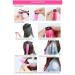 20-Inch Color Long Straight Synthetic Wave Hair Clip - Ladies Wig for Effortless Style | International Shipping - Buy Online on GoSupps.com