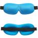 Blue Seamless Sleep Eye Cover for Meditation, Yoga, and Sleeping - Comfortable Blindfold for Restful Nights - Buy Online on GoSupps.com