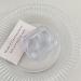 Transparent Cute Blue Contact Lens Container with Twist-Free Lid - Simple Visibility & Loop Design - Buy Online on GoSupps.com