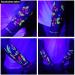 Glow in The Dark Temporary Tattoos - 160+ Styles | Adult Fluorescent UV Neon Body & Face Fake Waterproof Stickers | Rave Festival & Party Supplies - Buy Online on GoSupps.com