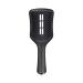 Tangle Teezer | The Ultimate Blow-Dry Large Hairbrush for Wet Hair | Enhances Natural Volume & Smoothness | Flex-Teeth for Faster Drying & Styling | Ideal for Long & Wavy Hair | Jet Black Jet Black L