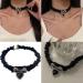 Oralgo Heart-Shaped Collarbone Chain Necklace - Fluffy Thread Choker Accessory for Girls - Buy Online on GoSupps.com