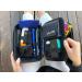 Shop Glucology Oversized Diabetes Accessories Bag - Organize Blood Sugar Test Strips Glucose Meter Insulin & More - Durable Blue Hard Bowl - Buy Online on GoSupps.com
