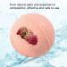Natural Essential Oil Bath Bombs With Dried Flowers for Relaxation & Skin Moisturization - Perfect Gift for Girlfriend, Women, Mother (Pink Rose) - Buy Online on GoSupps.com