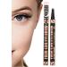 Jubepk Eyebrow Pencils Waterproof Eyebrow Tip Applicator 4 Tip Design Long Lasting Contouring 1ml Coloring Tool for Men Women Shaping and Filling in Sparse Areas - Buy Online on GoSupps.com