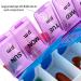 14 Compartments Pill Organizer Box - Weekly AM PM Medication Storage for 7 Days Twice a Day Dose Case - Buy Online on GoSupps.com