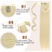 Tess Ponytail Extension 66 cm - Bleaching Blonde (#613c) Smooth Braid Hair Extension - 100g Long Hair Accessory - Buy Online on GoSupps.com