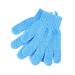 FRCOLOR Exfoliating Bath Shower Gloves - Soft Nylon Body Scrubber for Men Women & Kids (Blue) | Best Body Exfoliation Accessories - Buy Online on GoSupps.com