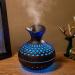 Essential Oil Diffuser Mini Humidifier - 3-in-1 Colorful Light & 300ML Capacity - Quiet USB Wood Grain Aroma Diffuser for Home & Baby Room - Buy Online on GoSupps.com