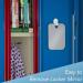 Shave Well Anti-Fog Shower Mirror for Office, Gym & School Lockers | Fogless Bathroom Mirror with Handheld Option | Hanging Shower Mirror - Buy Online on GoSupps.com