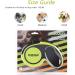 Hurluksi Retractable Dog Lead 5M/16ft - Heavy Duty Extendable Leash for Large Dogs up to 110lbs/50kg - Anti-Slip Handle & Quick Brake Button (Green) - Buy Online on GoSupps.com