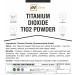 Ganna 100% Natural Titanium Dioxide Powder 1 LBS | Skin, Hair, and Health Care - Non-Nano & Uncoated - Buy Online on GoSupps.com