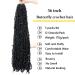 LMZIM 36 Inch Butterfly Locs Crochet Hair 5 Packs - Long Distressed Soft Faux Locs for Black Women - Buy Online on GoSupps.com