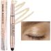 Eyeshadow Stick Pencil Waterproof Glitter Eyeshadow Pencil Highlighter Stick for Women Eye Brightener Highlighter Eyeliner Crayon Make up for Vacation Dating Shopping 02 - Buy Online on GoSupps.com