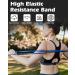 Zacro Resistance Bands Set - Fitness Straps for Yoga Pilates Strength Training & Physiotherapy - Includes Door Anchors - Ideal for Men & Women - Buy Online on GoSupps.com