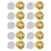 GALPADA Lot de 20 Bonnets Thermiques en Aluminium pour Teinture et Soin Capillaire Bonnet L ger avec Bord lastique Taille Unique Coiffure Spa et Protection Cheveux