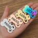 Custom Engraved Stainless Steel Pet ID Tag - Personalized Bone & Paw Shaped Dog Name, Address, and Phone - Gold Small - Buy Online on GoSupps.com