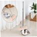 Dust Pan and Brush Dustpan and Brush Sets Stainless Steel Long Handled Dustpan and Brush Heavy Duty Upright Sweeping Brush with Hanging Hoop for Indoor Household Cleaning Round Shape - Buy Online on GoSupps.com