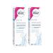Veet pure hair removal cream for body arms and legs - depilatory cream for sensitive skin - minimum of ingredients & pleasant fragrance - 2 x 100 ml