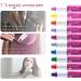Coloration temporaire pour cheveux - Lot de 10 craies pour cheveux - Marqueur de couleur temporaire - Lavable - Jouet amusant pour adolescents adultes cosplay - Buy Online on GoSupps.com